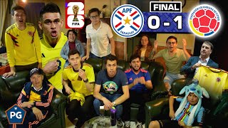 Paraguay 0 Colombia 1🔥 Eliminatorias United 2026 Conmebol😱 Reacciones Amigos 🔥 El Club de la Ironía