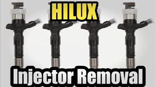 toyota hilux injector replacement