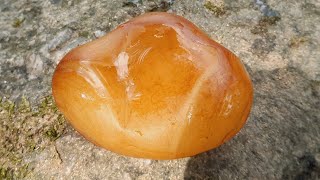 🧡명화비타나의 블루크리스탈🧡 몽글몽글 오렌지 아게이트🍊 #crystals #마노 #아게이트 #agate