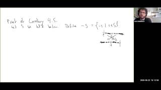 Lecture 2.7 - Completeness of R