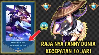 RAJA FANNY DUNIA, KECEPATAN 10 JARI | TOP 1 GLOBAL FANNY Randy25 Gaming - Mobile Legends