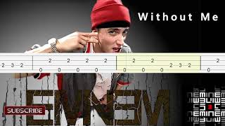 Eminem - Without Me Bass Tabs