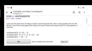 Map-2 (CodingBat Answers)