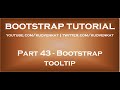 Bootstrap tooltip