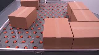 Smart conveyor system can move and spin objects in multiple directions