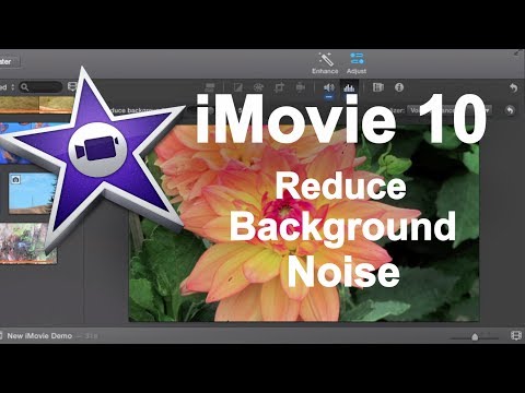 iMovie 10 - Reducing Background Audio Noise iMovie 10 - Reducing Background Audio Noise
