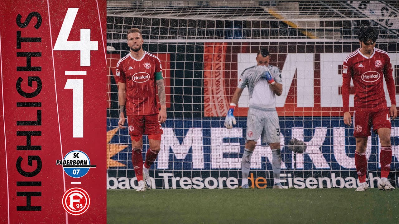 HIGHLIGHTS | SC Paderborn 07 Vs. Fortuna Düsseldorf 4:1 | Verdienter ...