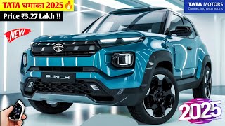 TATA धमाका Launch Next-Gen Punch😱|| 2025 TATA NEW PUNCH🔥|| ₹3.47 Lakh Price \u0026 Features