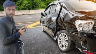 road car accident in Pakistan 😱👈 | replace front bumper new 😲fitting  Fender  new bonnet🤔 | Honda