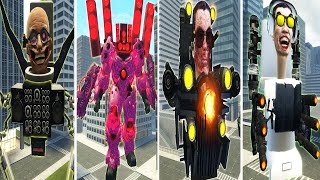 UPGRADED TITAN SPEAKERMAN FUTURE CAMERAMAN VS SCIENTIST G-MAN SKIBIDI TOILET-Garry's Mod #6