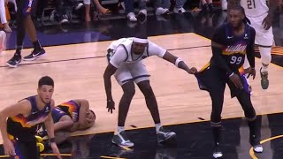 Cam Payne caught a vicious elbow from Bobby Portis 😮 Suns vs Bucks Game 5