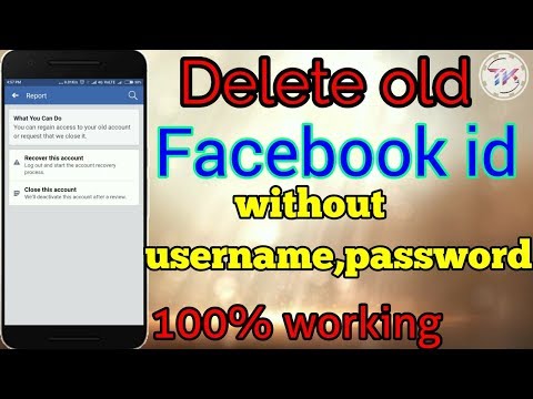 How to delete facebook account without username and password How to delete facebook account without username and password