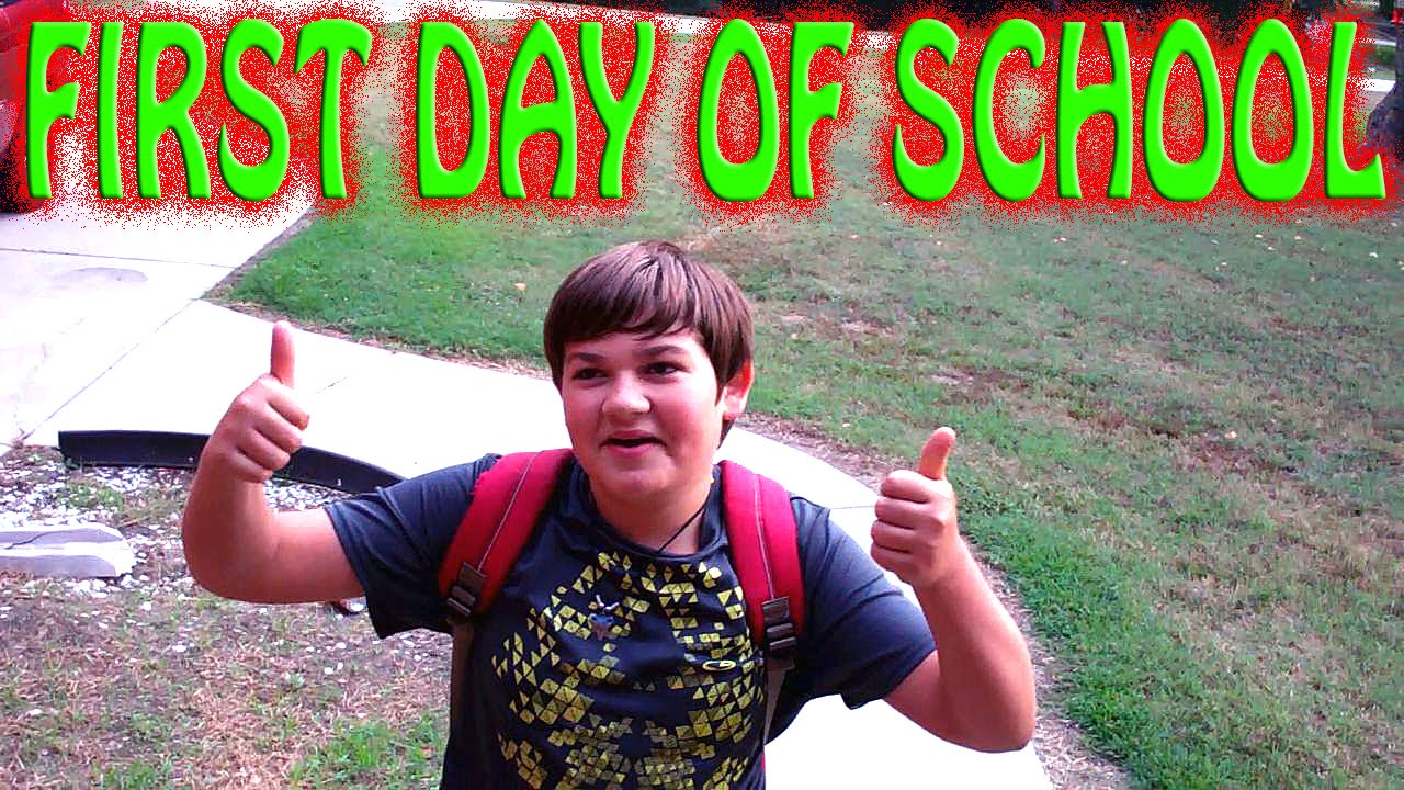 First Day Of School Vlog Youtube