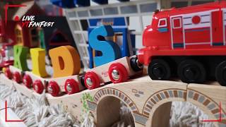 Build and play, 6 brio Subway Tunnel, Railway Crossing,Thomas and Friends, Video For Children