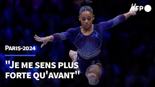 JO Paris 2024: Mélanie de Jesus dos Santos s’entraîne avec Simone Biles et vise la médaille | AFP