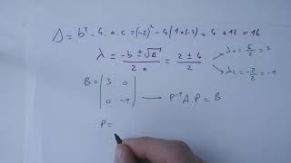 Maths : Diagonalisation de matrices