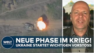 PUTINS KRIEG: Neue Phase der Gegenoffensive! Ukrainische Armee startet Vorstoß gegen Russland