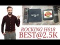 Rocking H618 Top Android 12 Tv Box 2gb Ram 16gb Rom True 4K 5G Smart Tv Converter with Live TV