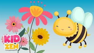 3 Hours Relaxing Baby Sleep Music | Busy Bees 🐝 Lullaby for Babies, Calming Piano Music (Extended)