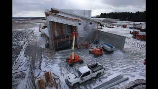 Sullivan County Airport Terminal Construction, January 2025