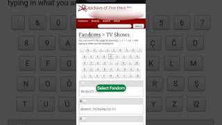 How to filter main ship in AO3 tutorial. #archiveonourown #fanfiction #fanfics #otp #kanthony