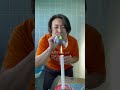 シャボン玉でロウソクの火を消す【extinguish the candle with a soap bubble】 shorts