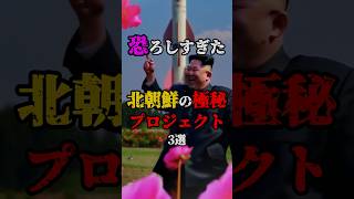 北朝鮮の極秘プロジェクト3選　#北朝鮮 #都市伝説 #怖い話 #謎