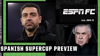 Barcelona vs. Real Madrid FULL Spanish Supercopa preview 👀 🏆 | ESPN FC