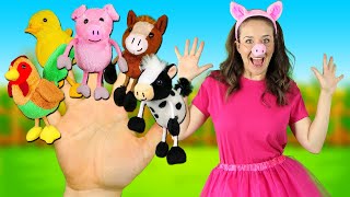 Farm Animals Finger Family - Kids Songs and Nursery Rhymes | Finger Family Song for Kids