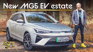 New MG5 EV full review - the 250-mile electric family estate car