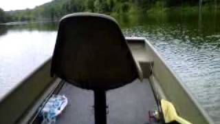 Mercury 2.5 hp four stroke on 12' jon boat