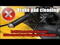 Front disc pad cleaning / replacement [IAMABIKER Workshop Videos #BX002]