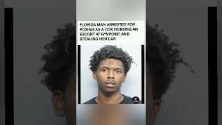 Another day. Another Florida man. Another mugshot. 😳#robbery #fakecop #floridaman #viral #shorts