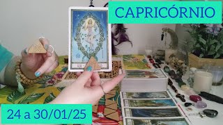 ♑ CAPRICÓRNIO ⦁ 24 a 30/01/25 ⦁ 🏃‍♀️🏃💨⏰ MEXA-SE ALGO ESTÁ CHEGANDO E VOCÊ NÃO PODE PERDER TEMPO