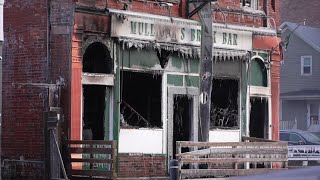 Fire destroys Mulligan's Brick Bar in Buffalo's Allentown neighborhood