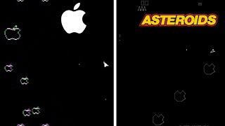 Apple's Asteroids Clone: Apple-oids