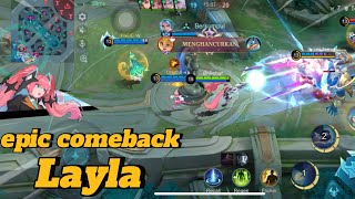 Epic Comeback Layla, Hard Game Lawan Joy