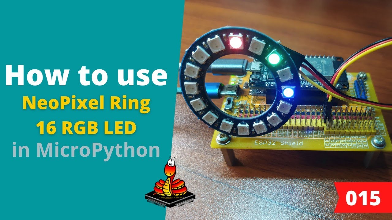 MicroPython: WS2812B Addressable RGB LEDs With ESP32 And, 43% OFF