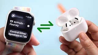 Use AirPods 4 with Apple Watch!