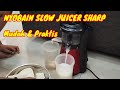 NYOBAIN SLOW JUICER SHARP EJ-C20Y-RD