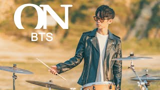 BTS (방탄소년단) -【ON】DRUM COVER BY 李科穎KE 爵士鼓   feat.李侑真