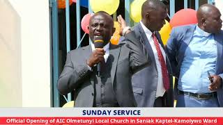 Official Opening of AIC Olmetunyi Local Church