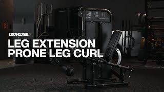 Leg Extension / Prone Leg Curl Combo