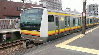 6月21日尻手駅 #E233系8000番台 #トップナンバー編成 #横ナハN1編成 発車