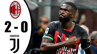 Milan vs Juventus 2-0 All Goals & Highlights 08/10/2022 HD
