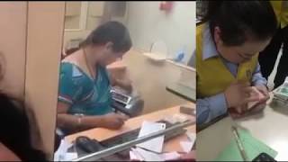 Indian Cashier VS Chinese Cashier .