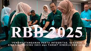 PENANDATANGANAN PAKTA INTEGRITAS, SASARAN KINERJA INDIVIDU (SKI) dan TARGET KINERJA RBB 2025