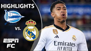 Real Madrid vs. Alaves | LALIGA Highlights | ESPN FC
