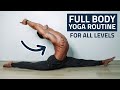 Full Body Home Yoga Routine For Strength, Flexibility & Stability