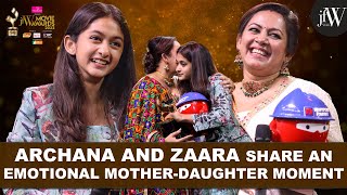 Archana and Zaara share an Emotional Mother-Daughter moment | JFW Movie Awards 2022